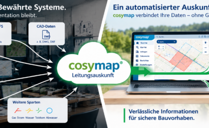 Bestehende Netzdaten. Ein automatisierter Auskunftsprozess.