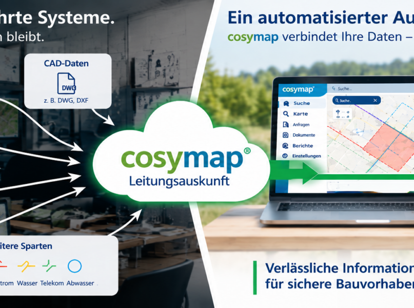 Bestehende Netzdaten. Ein automatisierter Auskunftsprozess.